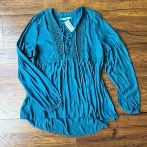 Long Sleeve, Bubble Sleeve Top